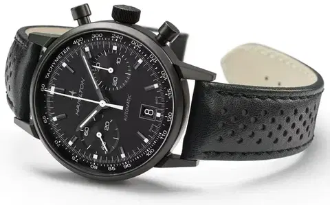 Hamilton American Classic Intra-Matic Auto Chrono All Black Edition H38446730