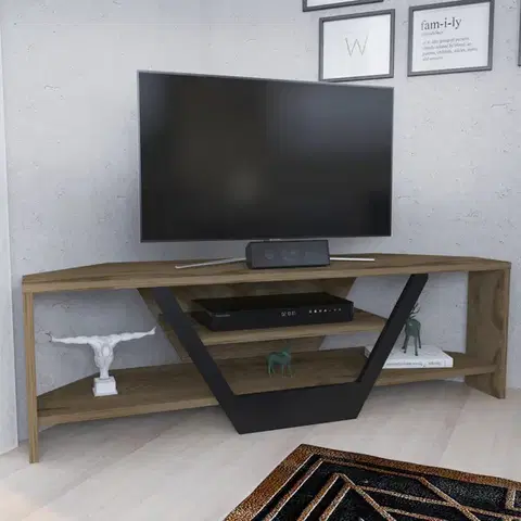 Televizní stolek Sares Oud Oak