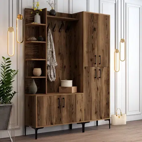 Předsíňová stěna Viyana DA - Walnut