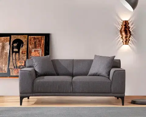 Dvoumístná pohovka Petra 2 - Anthracite