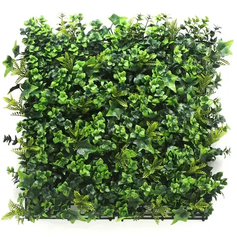 Europe Grass Umělý rostlinný panel MIX VERT 50 x 50 cm - Panel 50x50 cm