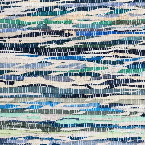 My Flair, Kusový koberec Ashraf grau/blau Mix, 140x200, modrá, chodba / předsíň