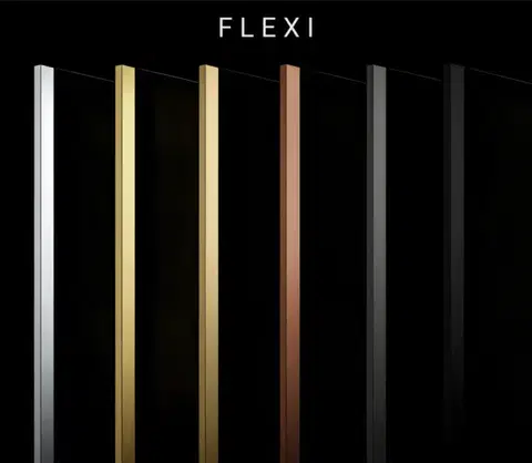 REA/S Sprchová zástěna Flexi Transparent / Chrome 80 KPL-K99067