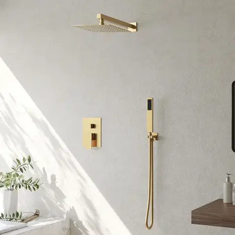 REA Podomítkový sprchový set Fenix zlatý REA-P8401
