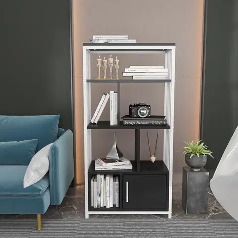 Knihovna Valero - White, Anthracite