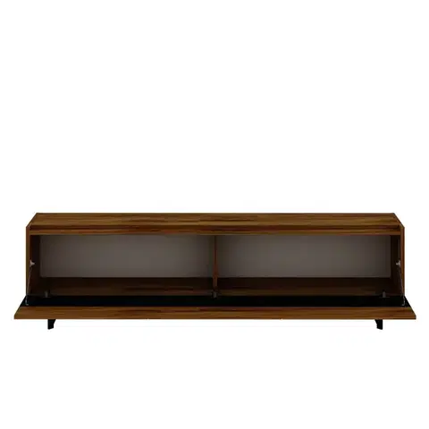 TV stolek Sign - Black, Oak