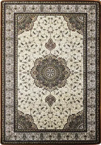 Berfin Dywany, AKCE: 70x100 cm Kusový koberec Anatolia 5328 K (Cream), hnědá, kancelář