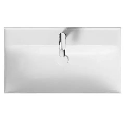 Nábytkové umyvadlo Cersanit Larga 81x46 cm otvor pro baterii uprostřed K120-010 K120-010