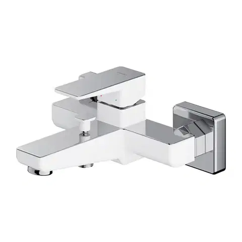 OMNIRES PARMA vanová baterie chrom / bílá /CRB/ PM7430CRB
