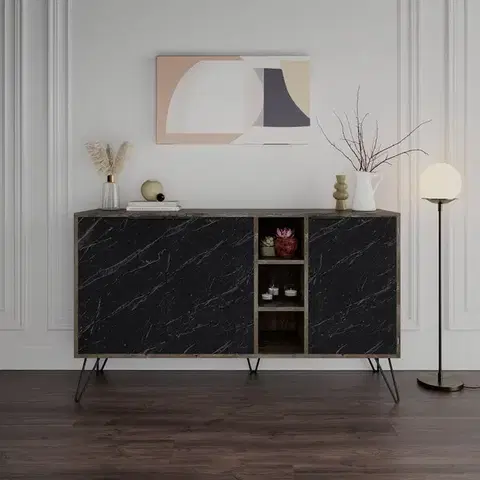 Konzolový stolek Clara - Dark Brown, Bendir