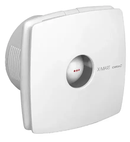 CATA X-MART 10T koupelnový ventilátor axiální s časovačem, 15W, potrubí 100, bílá 01011000