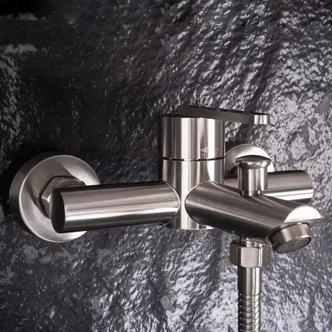 REA Vanová baterie Ontario Brush Nickel REA-B5514