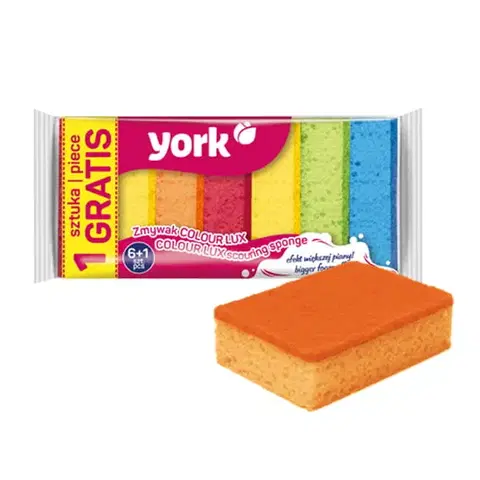 YORK - Houbička 6ks a 1ks Gratis Color Lux