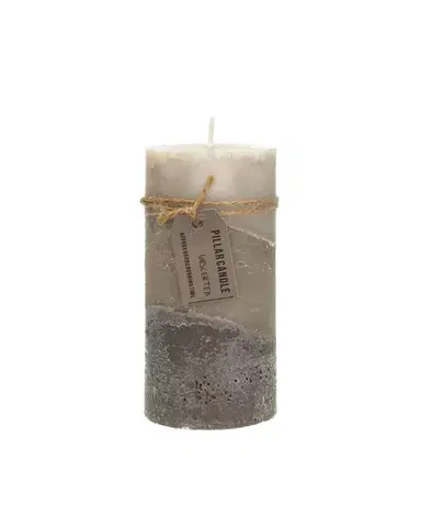 Svíčka Lucia 14cm marble brown