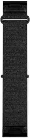 Řemínek Garmin QuickFit® 26 Dlouhý textilní ComfortFit Black 010-14508-14 - 26 mm