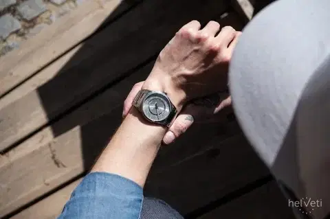 MeisterSinger Kaenos Open Date Sunburst Grey KSOD927