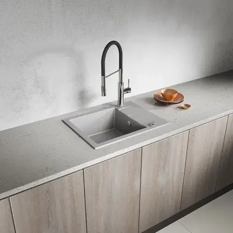 Kuchinox SHIRE granitový dřez 1-kom s odkapávačem SBS_513Y