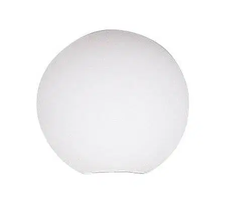 Skleněné stínidlo bílé koule G9 12cm pro lampy Kama / Mati