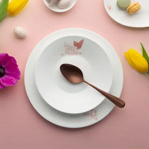 Hluboký talíř Butterfly 22 cm — Premium Platinum Line Easter - 490030