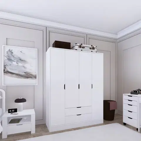 Šatní skříň Duru 4 Door 1600-017