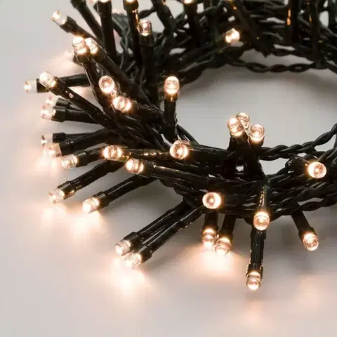 Xmas King XmasKing Led bateriový řetěz s časovačem 12m, 300LED venkovní, teplá bílá na baterie