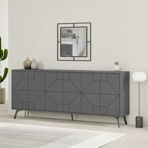 Skříňka Dune Anthracite 2