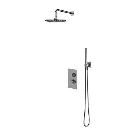 OMNIRES CONTOUR termostatický podomítkový sprchový systém chrom /CR/ SYSCT11CR
