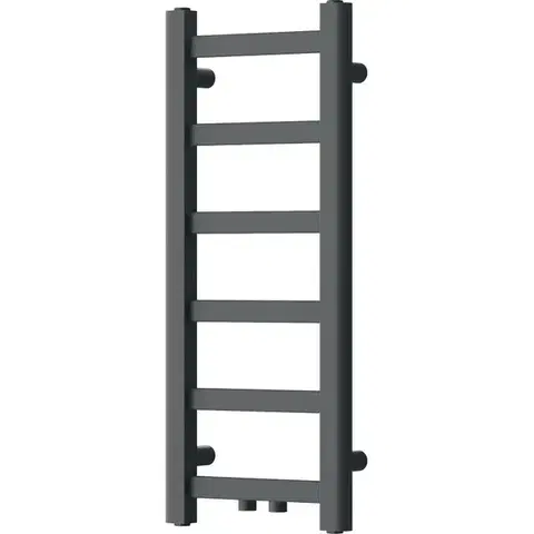 MEXEN Bolt otopný žebřík/radiátor 700 x 300 mm, 141 W, antracit W126-0700-300-00-66