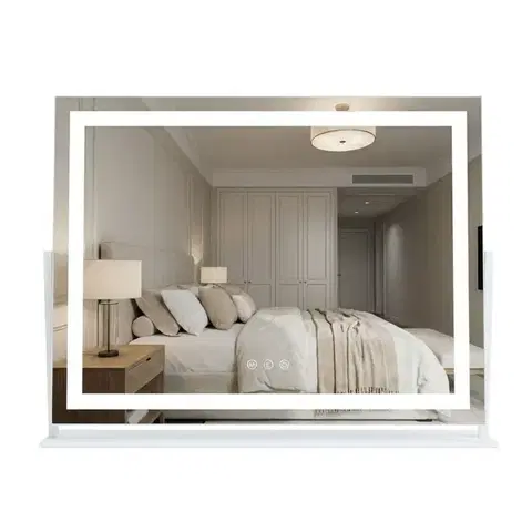 REA Zrcadlo LED STUDIO White 58x45 HOM-12017