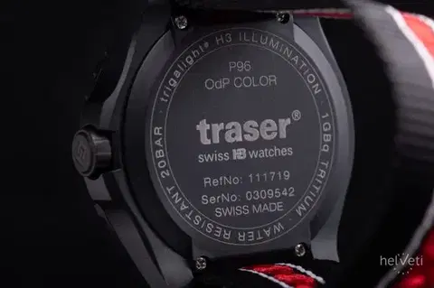 Traser P96 OdP Color Black Nato Colored