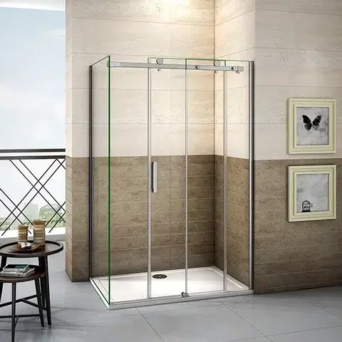 H K Čtvercový sprchový kout DIAMOND 100x100 SE- DIAMOND100100