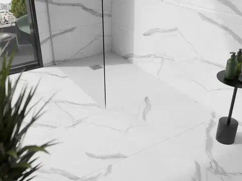 MEXEN Stone+ sprchová vanička obdélníková 120x90, bílá 44109012