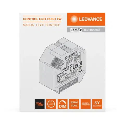 LEDVANCE PUSH CONTROL UNIT FLUSH MOUNT DALI-2 TW 4058075837584