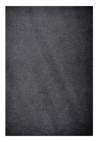 Vopi, Kusový koberec Quick step antracit, 133x190, šedá, chodba / předsíň