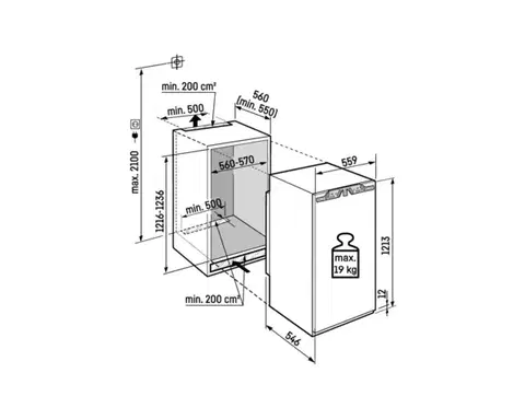 Liebherr IRd 4101 vestavná lednice Pure