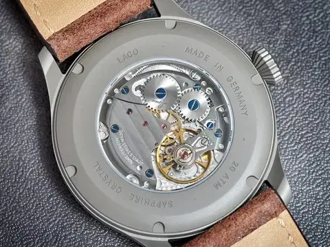Laco Flieger Stuttgart Pro Blau 37 Automatic