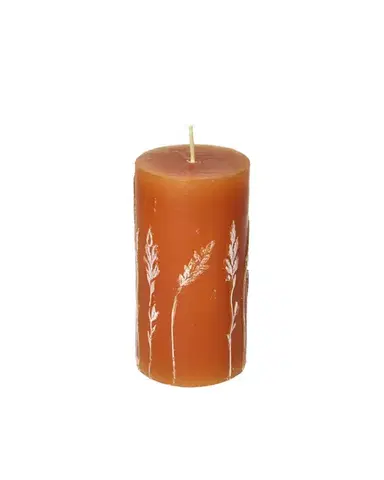 Svíčka Giulia 13cm caramel