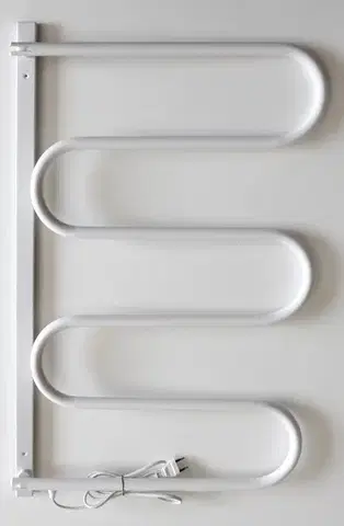 OLSEN SPA Elektrický sušák otočný Barva Bílá, Materiál Komaxit, Rozměr radiátoru ES 3 35 x 865 x 580 mm, Výkon 83 W OLBES3OB