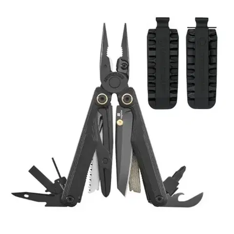MultiTool Leatherman Wave Alpha Bundle Obsidian + Bitkit Black EU300164