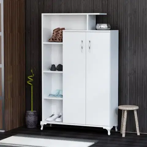 Víceúčelová skříňka Sanat - White