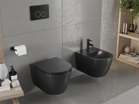 MEXEN Carmen bidet závěsné, černá matná 35884985