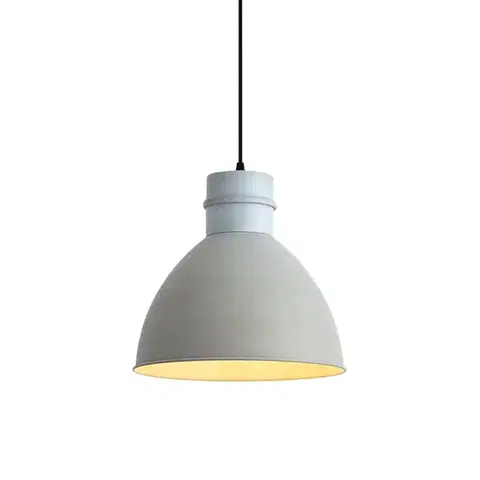 Závěsná lampa ve venkovském stylu šedá - Dory