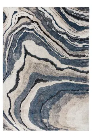 Obsession, Kusový koberec My Bologna 461 Blue, 200x290, modrá, chodba / předsíň