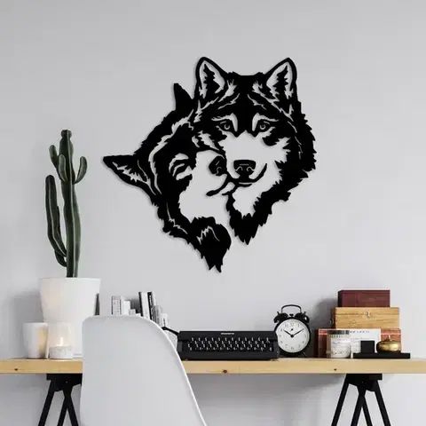 Dekorativní kovový doplněk na zeď its Love