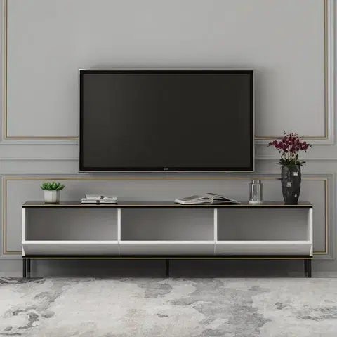 TV stolek Imaj - Whıte
