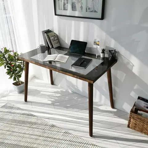 Pracovní stůl Cozy Walnut