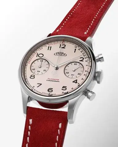 PRIM Janský Pulsometer Chronograph 39 W03P.13283.C