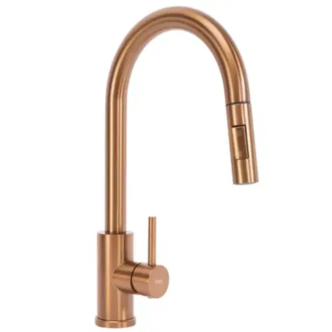 REA Kuchyňská baterie Fresh Brush Copper REA-B6560
