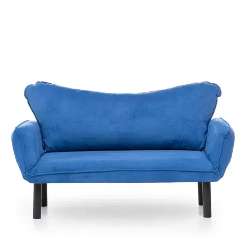 Dvoumístná rozkládací pohovka Chatto - Blue