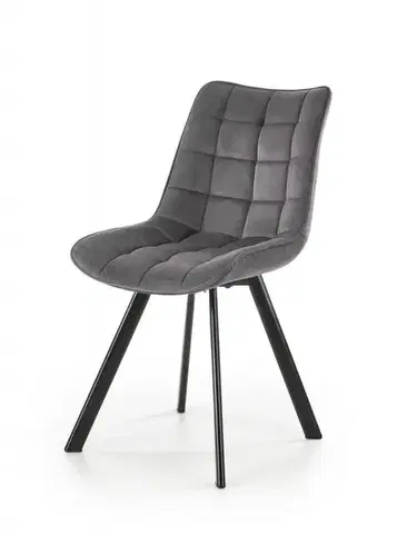 HALMAR Designová židle Mirah tmavě šedá